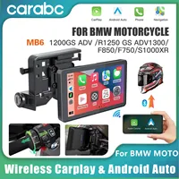 CARABC 6 ""MB6 navegación inalámbrica para motocicleta Carplay Android Auto para BMW R1300GS S1000 XRF750GS XR M1000 R1200GS R1250GS