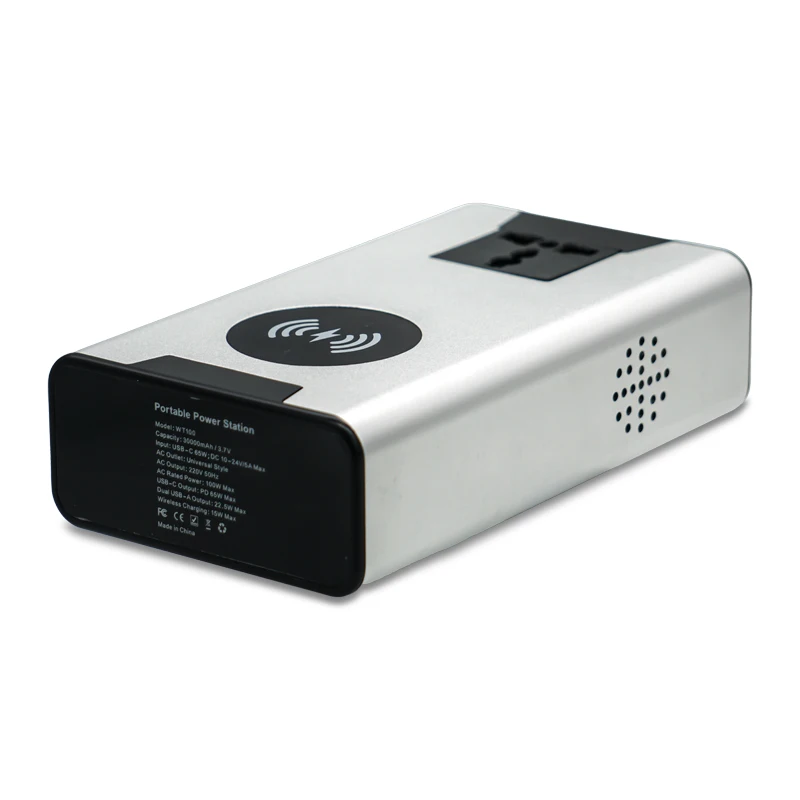 Small Best Portable Fast Charger for Phone Outdoor Large Power Bank Wireless Solar Backup Battery Power Station Home