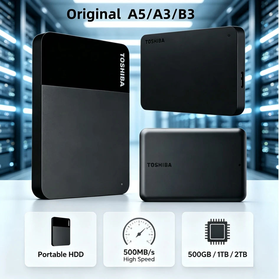 [Brand+]  A5/A3/T0 HDD 2.5'  Portable External Hard Drive 2tb/1tb/500gb USB3.0 Disk Memory for PC Desktop/Laptop/Mac/Xbox/PS4/TV