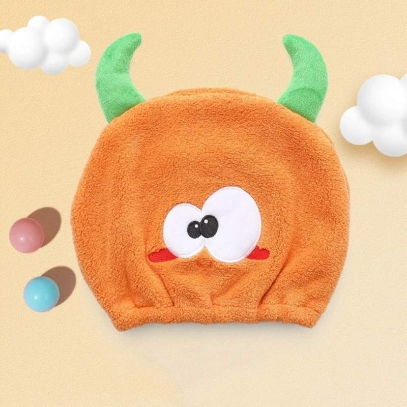 Cartoon Animal Child Hair Towel Cap Cute Drying Hat Quick-dry Microfiber Super Absorption Hair Twist Kid Bath Hat Bathroom