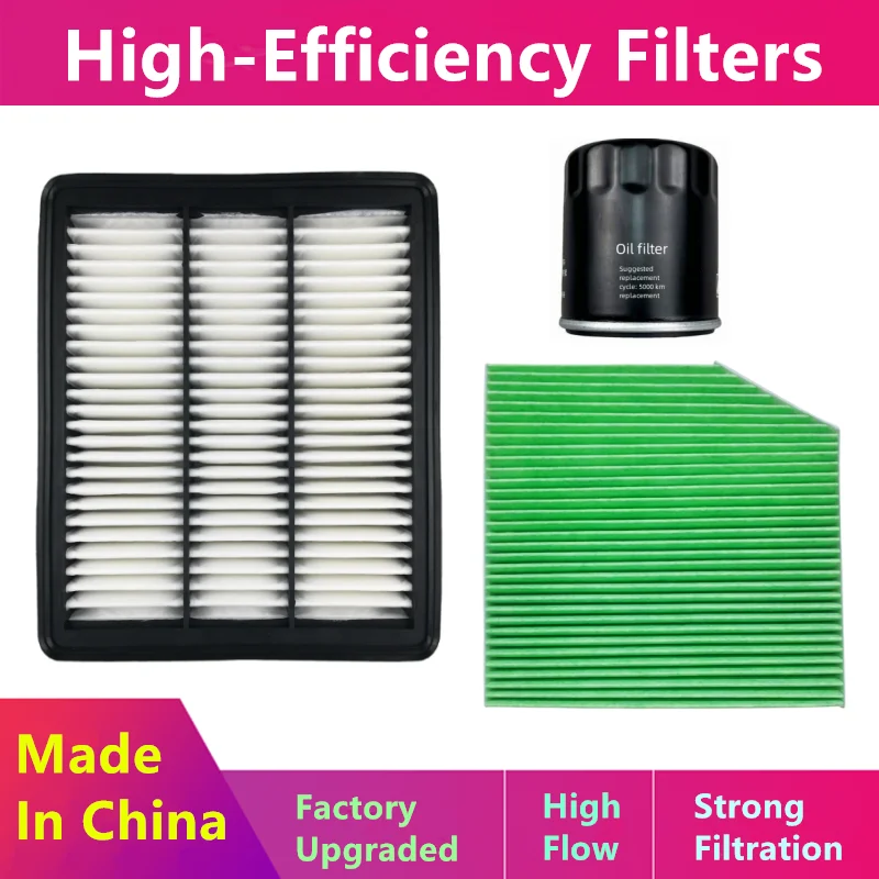 

3pcs/Filter Group For Haval H2 H2s 1.3t 1.5t/Oil, Air Nacelle Filter/Auto Parts