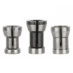 1/3pcs Router Collet Chuck 6/6.35/8mm Power Tools Accessories Milling Cutter Adapter For Trimming Engraving Machine