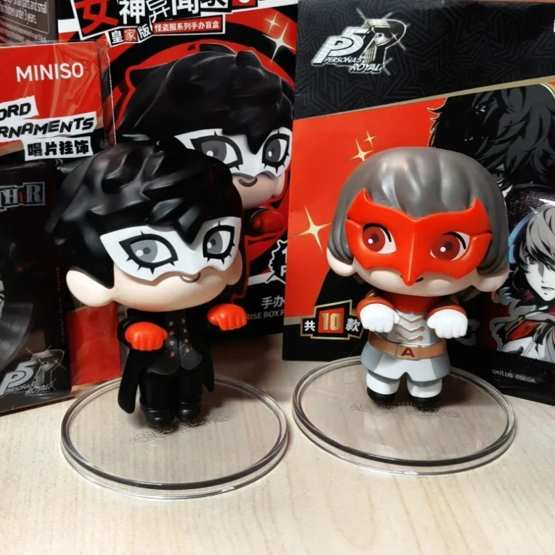 Original PS5 Royal P5R Phantom Thief Outfit Serie Blind Box Mini Mystery Box Niedliche Anime-Figur Ornament Spielzeug Sammlerstück Geschenk