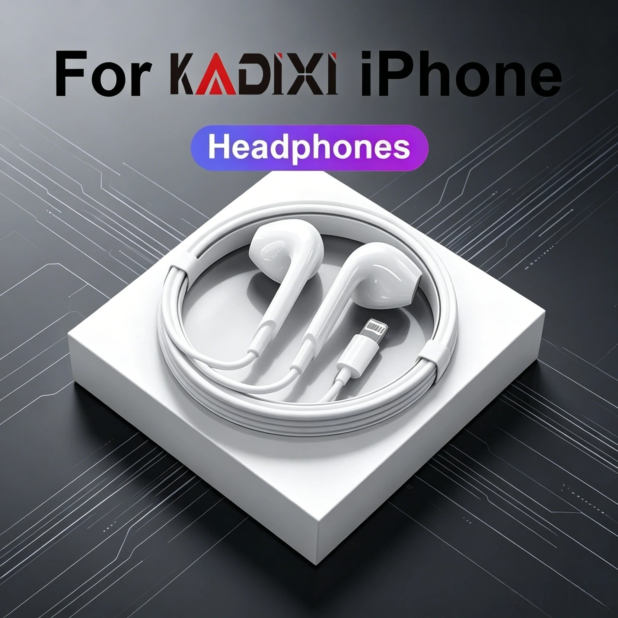 

Original Headphones For Apple iPhone 14 11 12 13 Pro Max Earphones XR X XS SE 6 6S 7 8 Plus Bluetooth Wired Earbuds Accessories