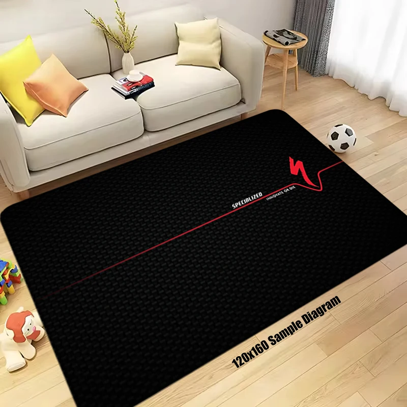 Cycling Rugs Specialized Foot Carpets Entrance Doormat Bedside Carpet Anti Slip Bicycle Mat Home Kitchen Rug Hallway Decoration