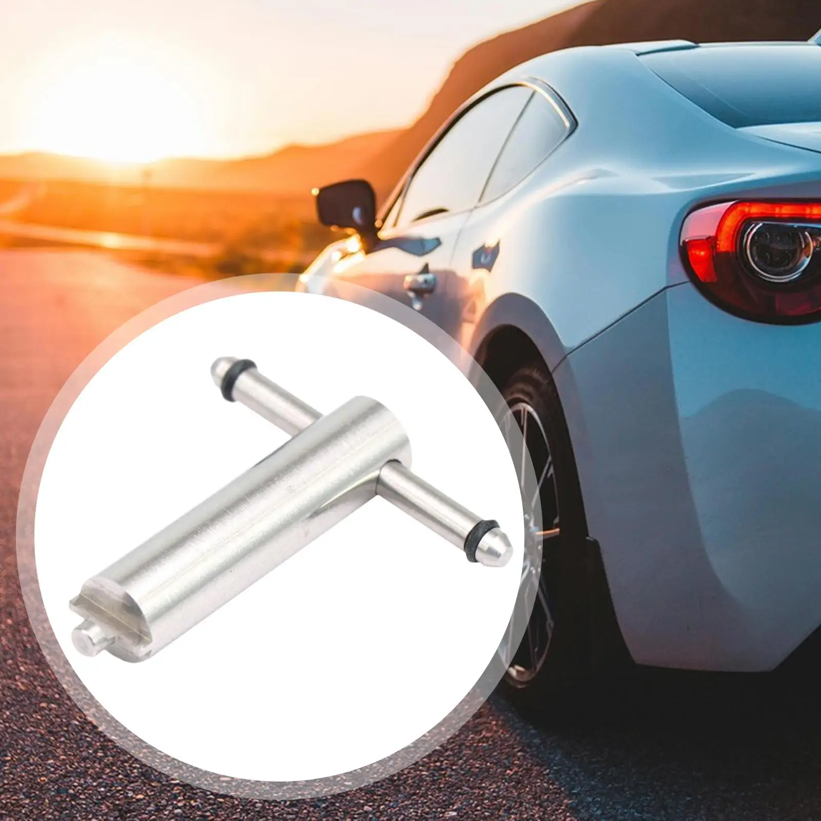 Main Jet Installation and Removal Tool for Motorcycle Carburetor Repair Stainless Steel Compatible with Harley Super Models