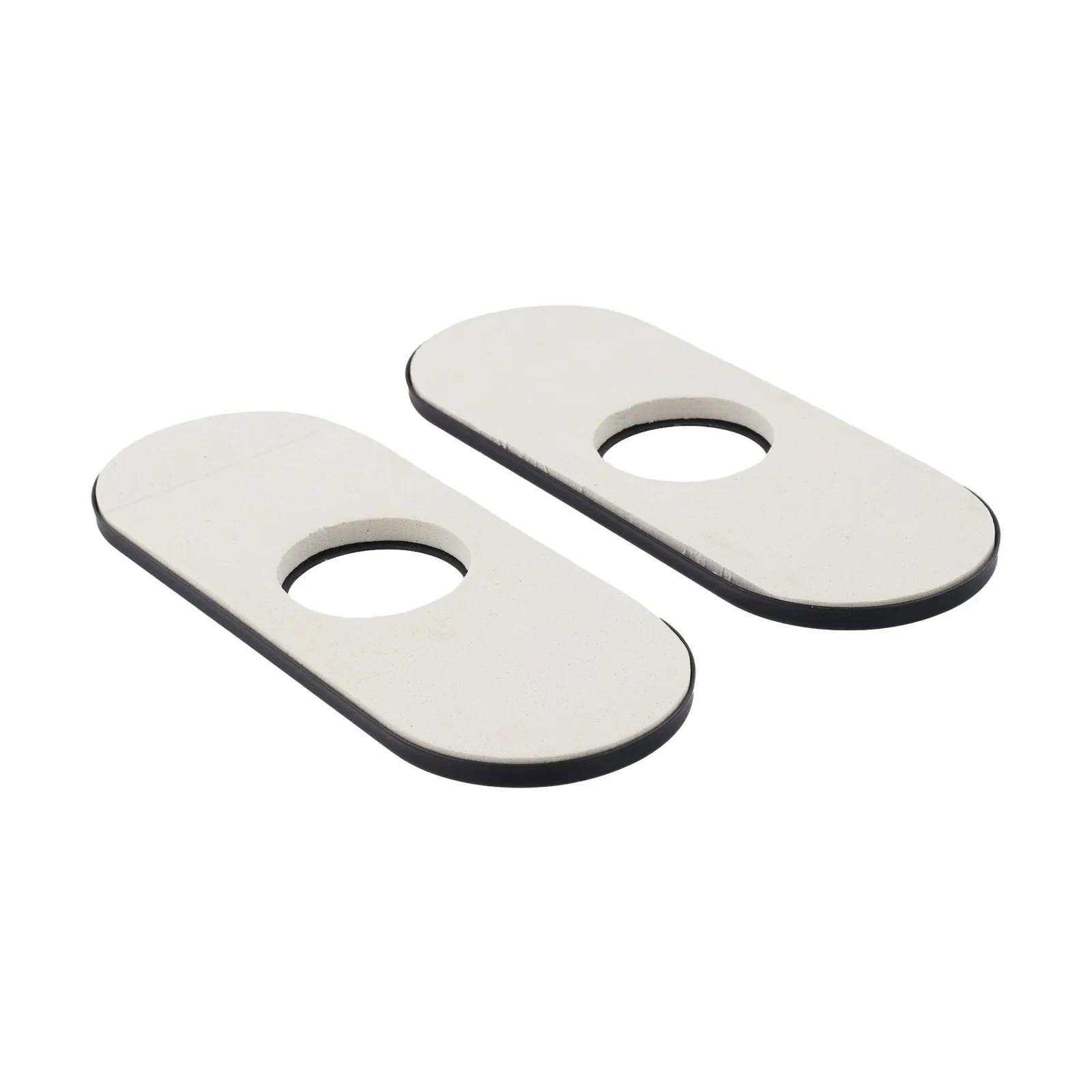 304 Stainless Steel Sink Cover 2 Pack for Unused Faucet Holes and Dishwasher Cutouts Compatible with Most Kitchen Sink Types