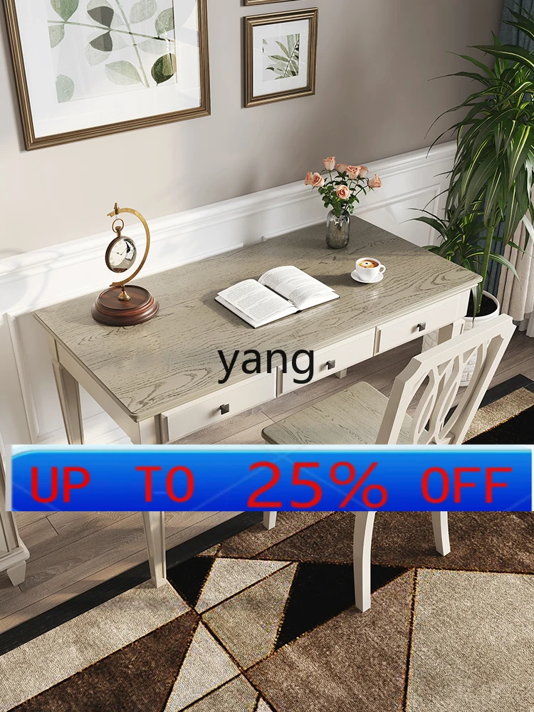 

lmm Solid Wood Home Computer Desk Desk Dressing Table Desk Integrated Study Furniture
