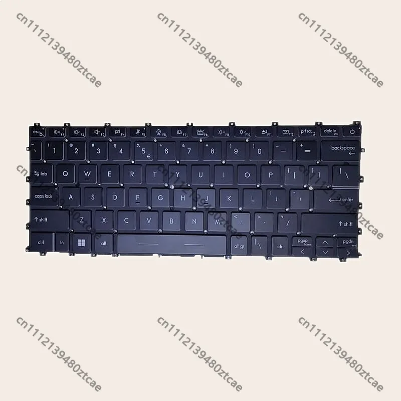 Black Backlit Laptop Keyboard US QWERTY Layout Notebook Internal Key Board Replacement Repair Parts