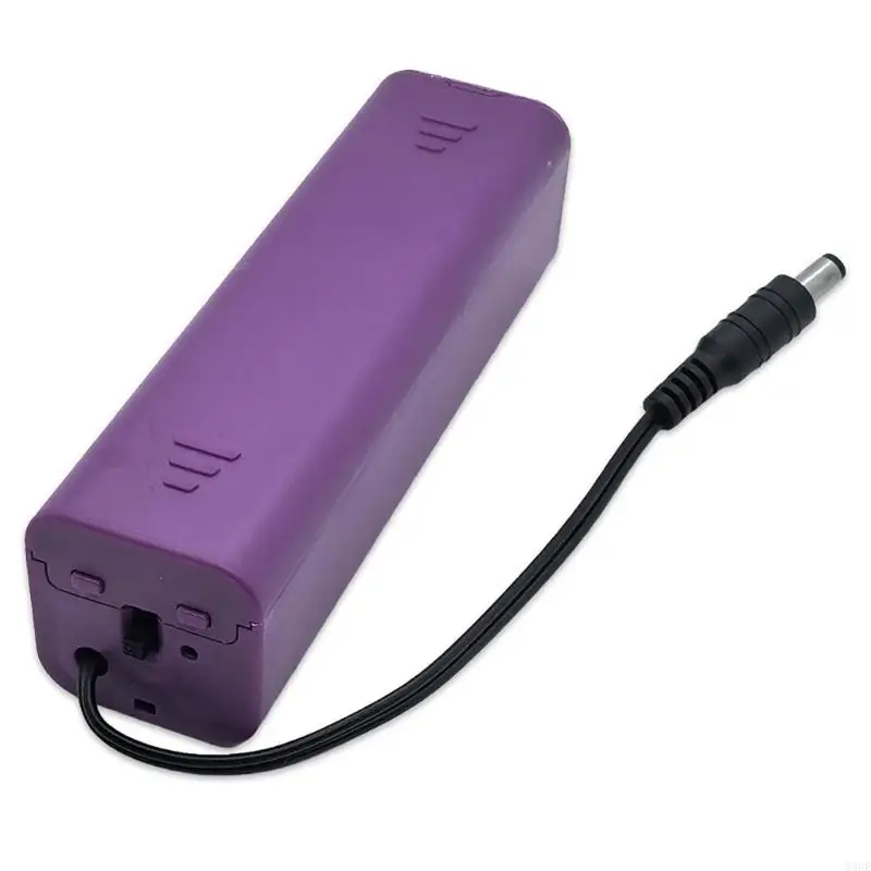 Battery Box For 8pcs 2A Battery Case With DC12V Plug Output For Drones Radios Camping Gear Sealed ABS 83CE