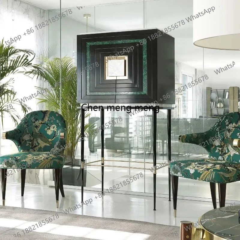 

Living room furniture modern wine cabinet display cabinet retro large capacity storage dining side cabinet household