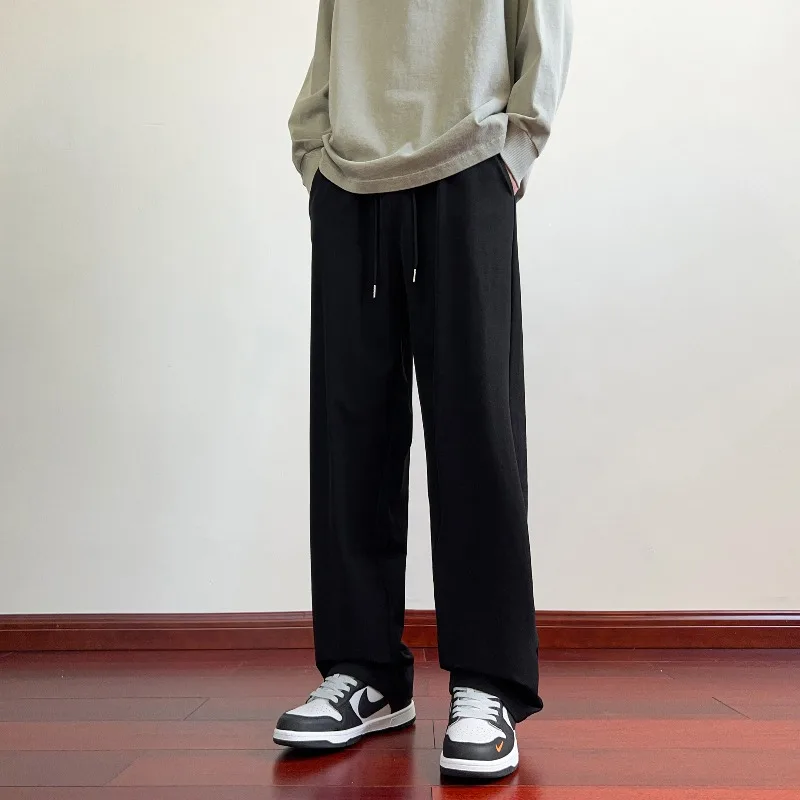 

New Men's Outdoor Sports Leisure Four Seasons Pants Comfortable Versatile Breathable High Quality Legged Straight Leg Pants