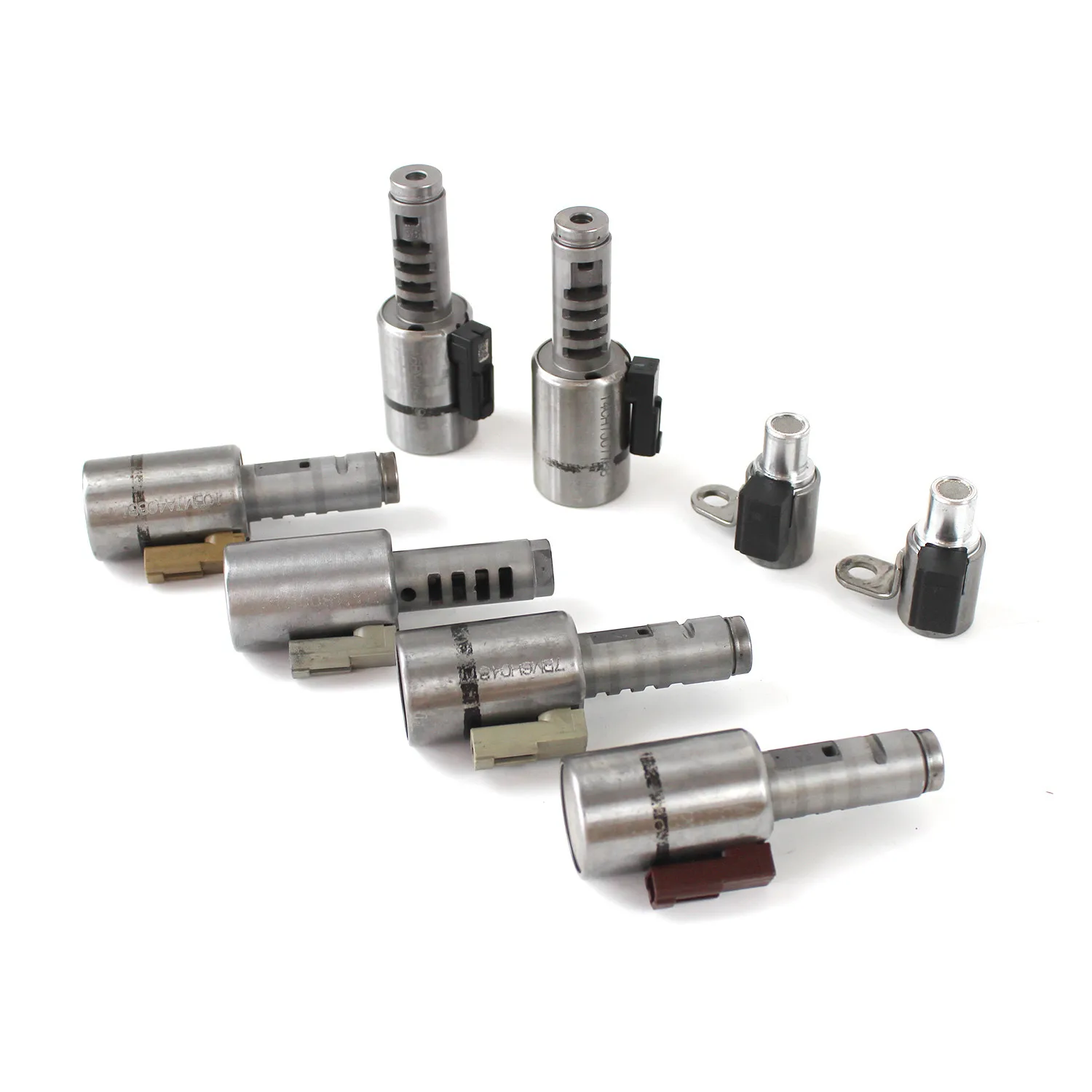 for 2006-2011 Volvo XC90 4.4L V8 Car Solenoid Valve 8pcs TF80-SC TF81-SC AF40-6 Transmission Solenoid Valve Kit