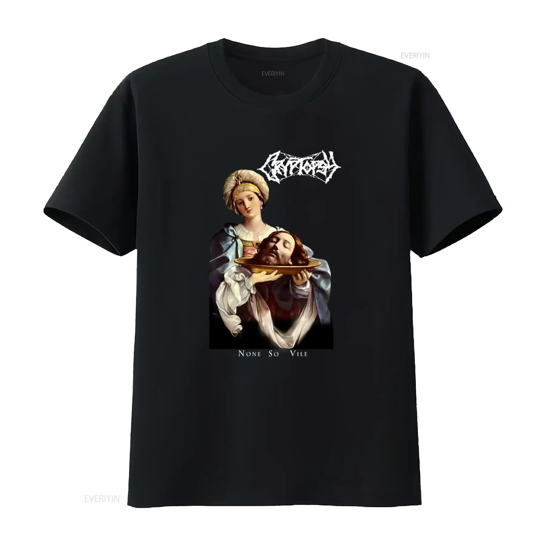 Cryptopsy None So Vile Death Metal T Shirt with Suffocation Dying Fetus Artwork vintage Washed Breathable Comfortable Stretched