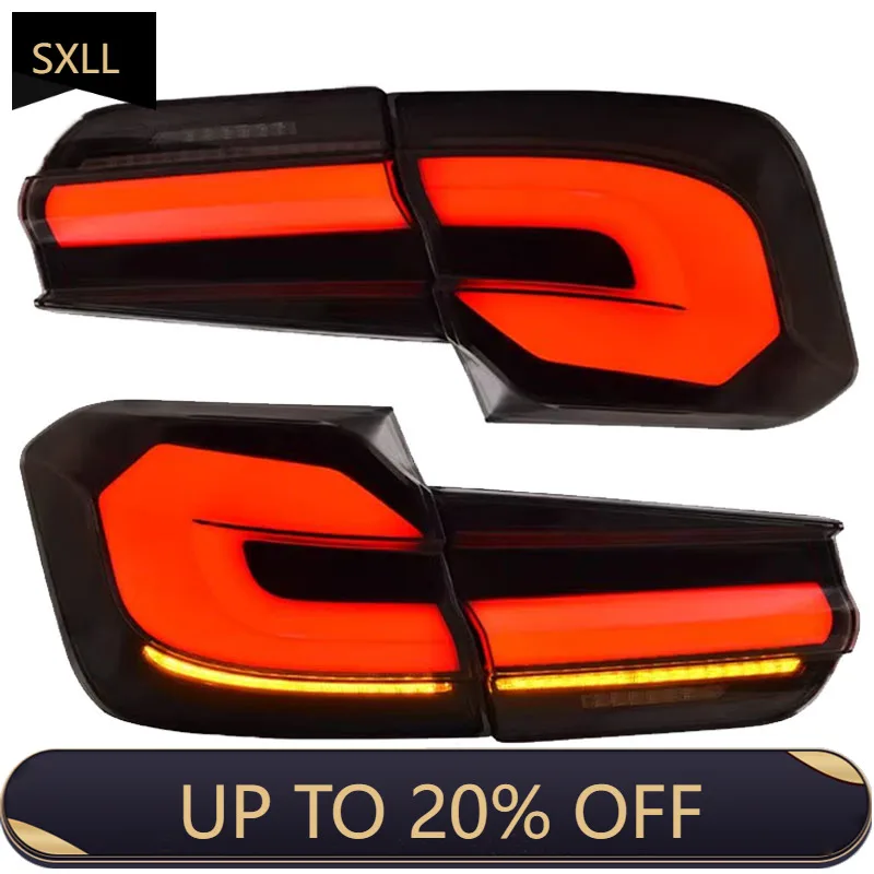 

SXLL F30 F35 318i 320i 325i 2013-2018 Tail Lights Plug and Play Upgrade to G30 Style Light Emitting Diode Tail Lights