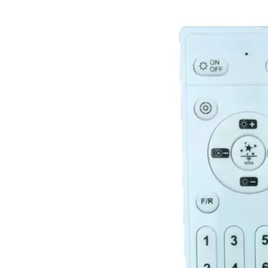 2.4G 6 S'peed Adjustable Ceiling Fan Remote Control With Forward Reverse Function Natural Wind Mode For Wireless Light Shaking