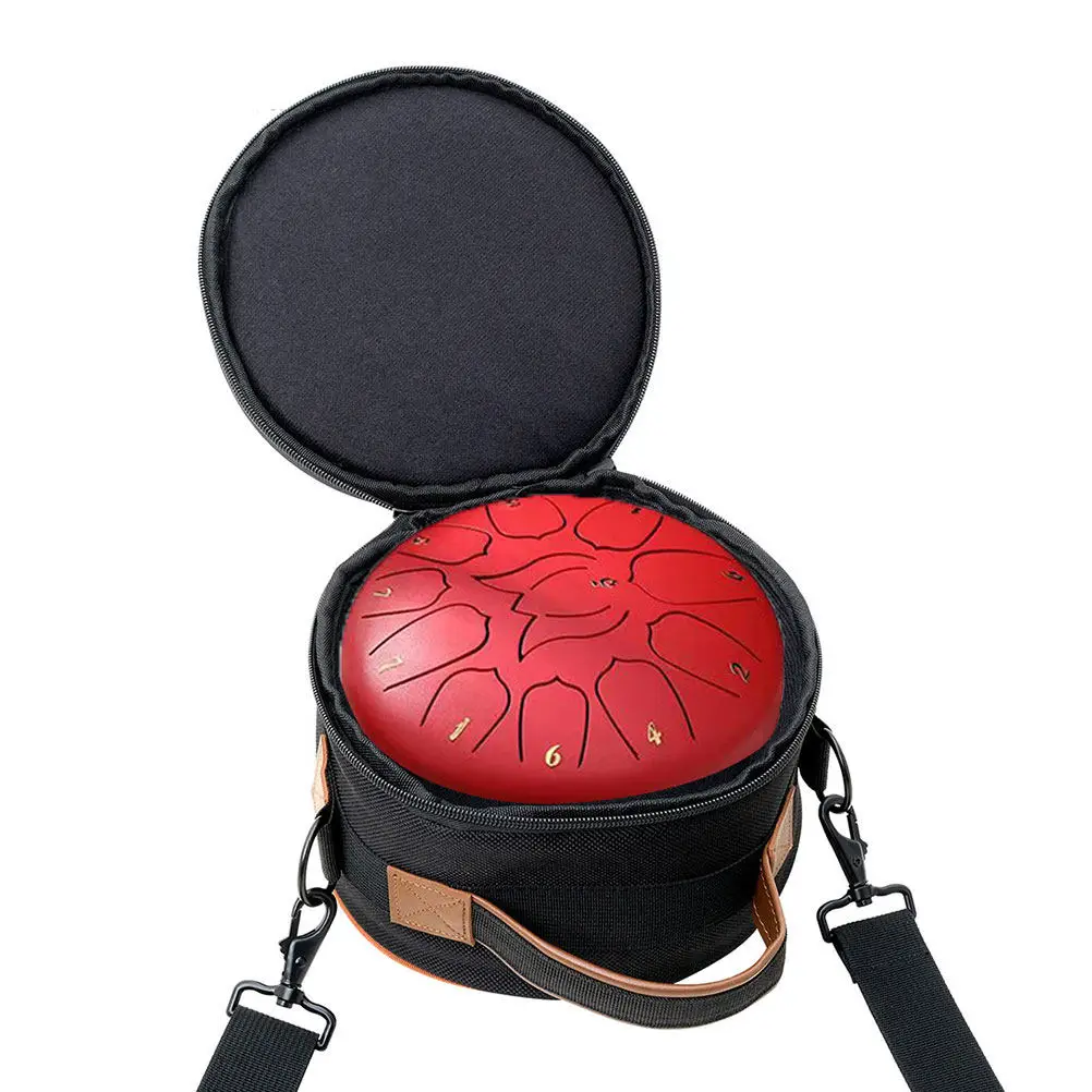 Steel Tongue Drum Bag – Portable Lightweight Storage Pouch with Strong Handle & Smooth Zipper for Air Drum Instruments