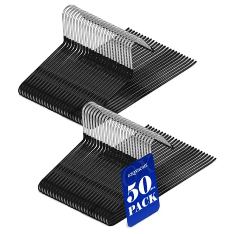 

Набор вешалок для брюк с нескользящим покрытием, подходят для брюк, джинсов, полотенец, для экономии места в шкафу, прочные, металлические.