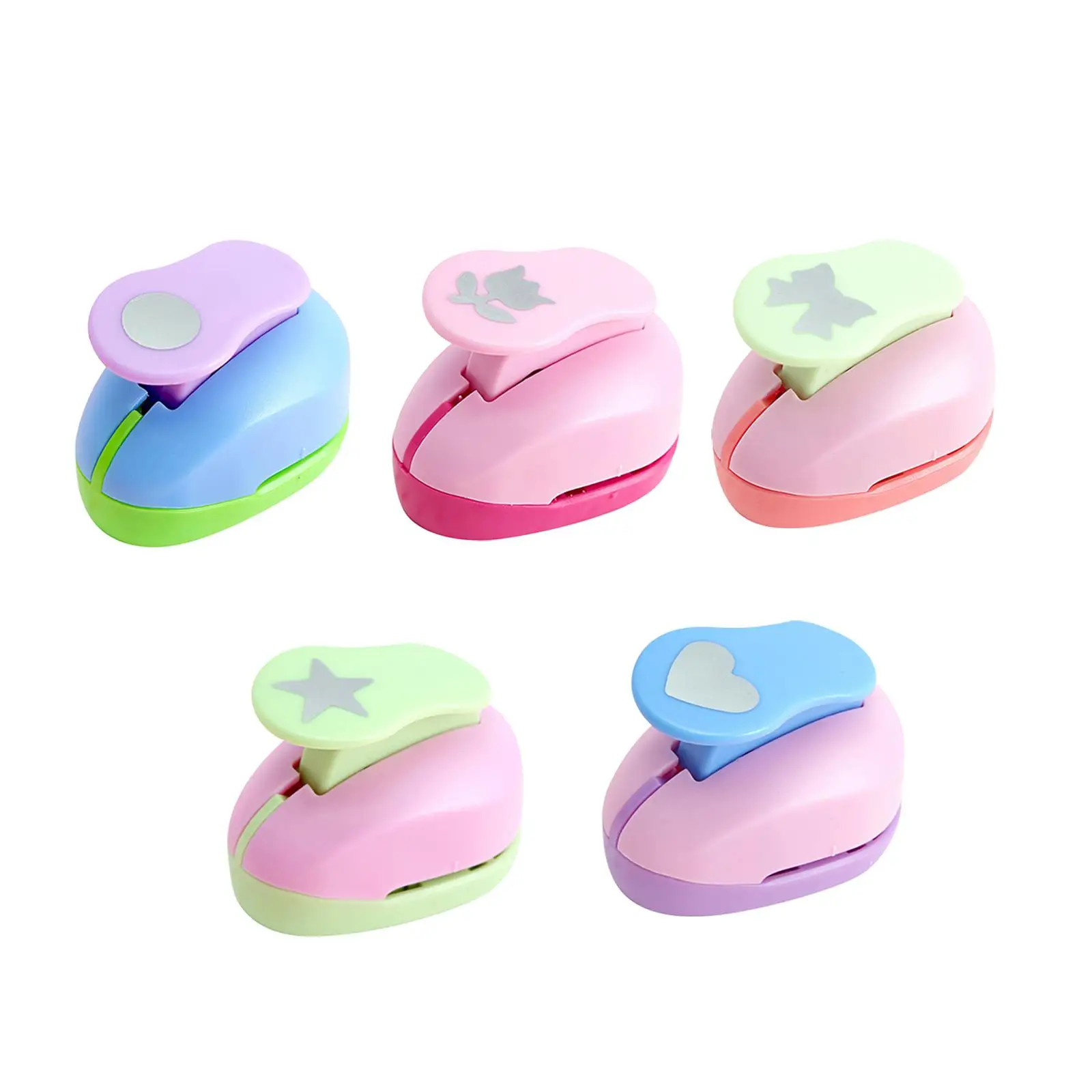 Paper Punches for Crafting Scrapbook Paper Puncher Hole Puncher Embossing Hole Punch Shapes for Gift Card Making Magazines