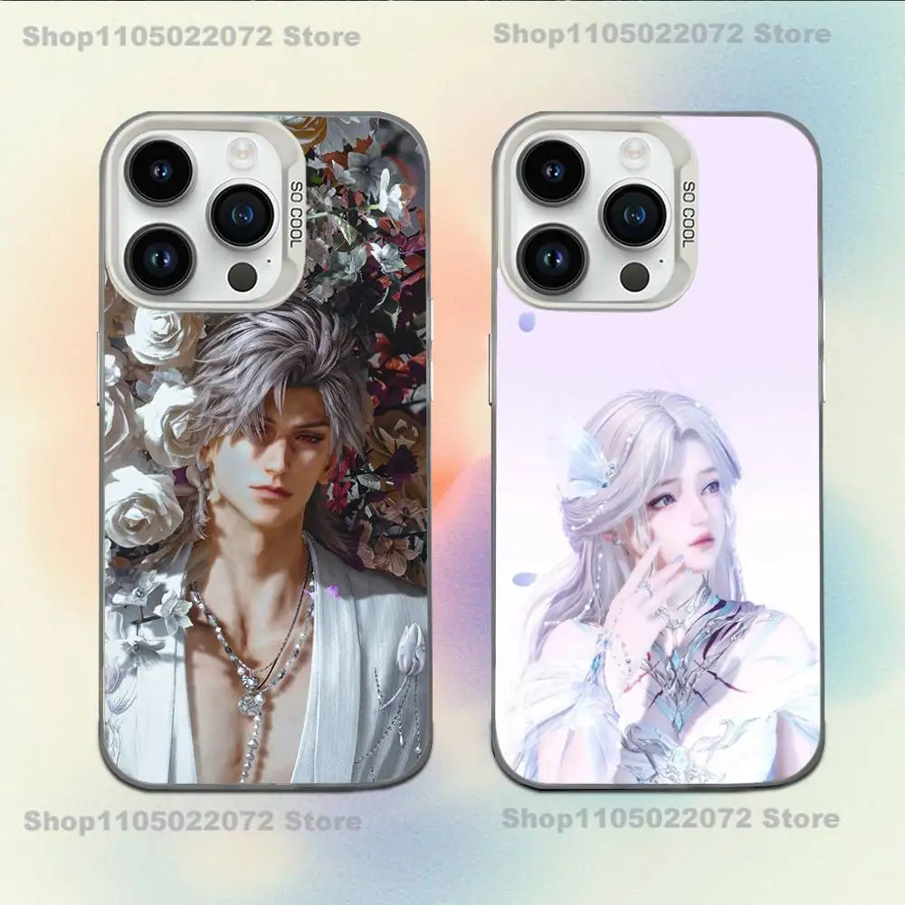 

Love Deepspace Xavier Rafayel Sylus Caleb Phone Case For iPhone 16,15,14,13,12,11,Mini,Pro,E,MAX Candy Matte Shockproof Cover