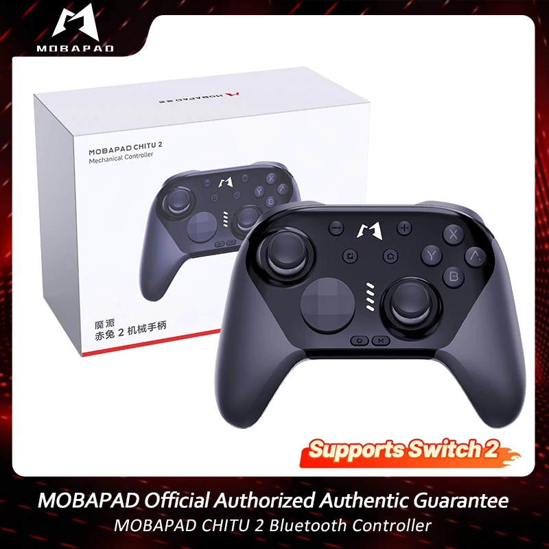 MOBAPAD CHITU 2 Bluetooth コントローラー TMR ジョイスティック付きワイヤレスゲームパッドスイッチ 1/2 PC Android iOS ゲームアクセサリー