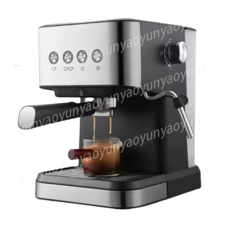 Coffee Machine Italian Extraction American Small Full Semi-automatic Steam  Standard 110V British and American Standard
