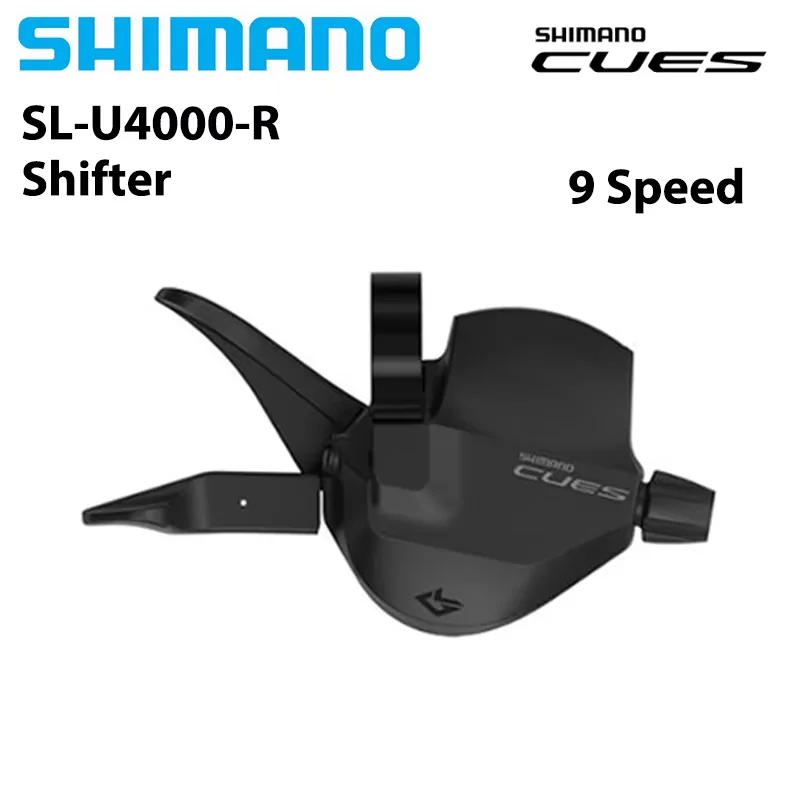 SHIMANO CUES U4000 9Speed SL-U4000-9R RAPIDFIRE PLUS Shifter Clamp Band RD-U4000 U3020 U4020 SHADOW RD Rear Derailleur 9S 9V image 3