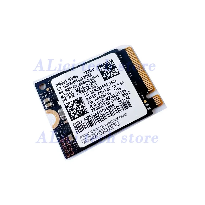 Original New PM991/PM991a 128GB 256G 512g 1TB 2230  PCIe 3.0x4 NVME For Samsung Microsoft Surface SSD
