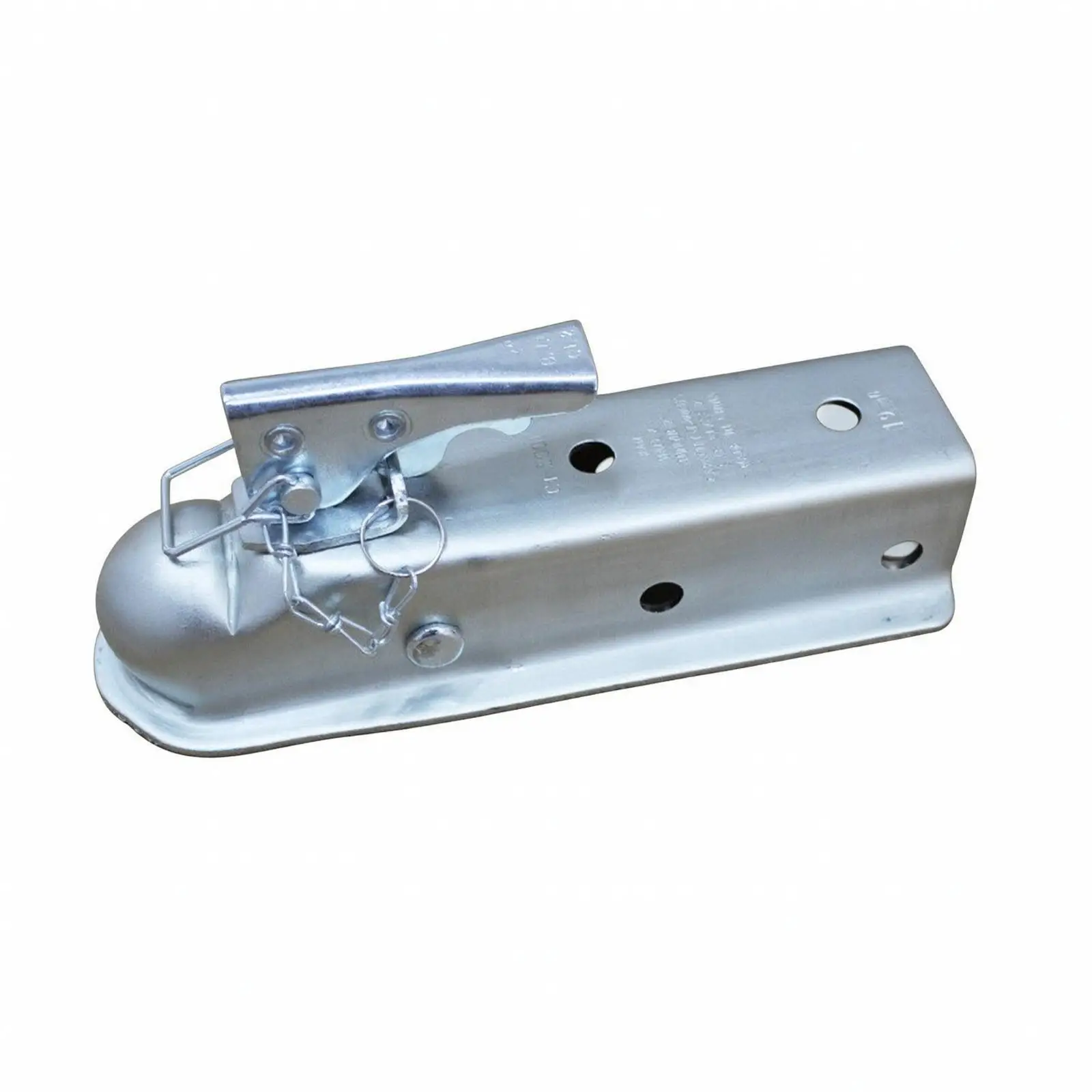 2-Inch Trailer Coupler with Chain | Sturdy Carbon Steel Construction, Trailer Ball Coupler, for Recreational Vehicle
