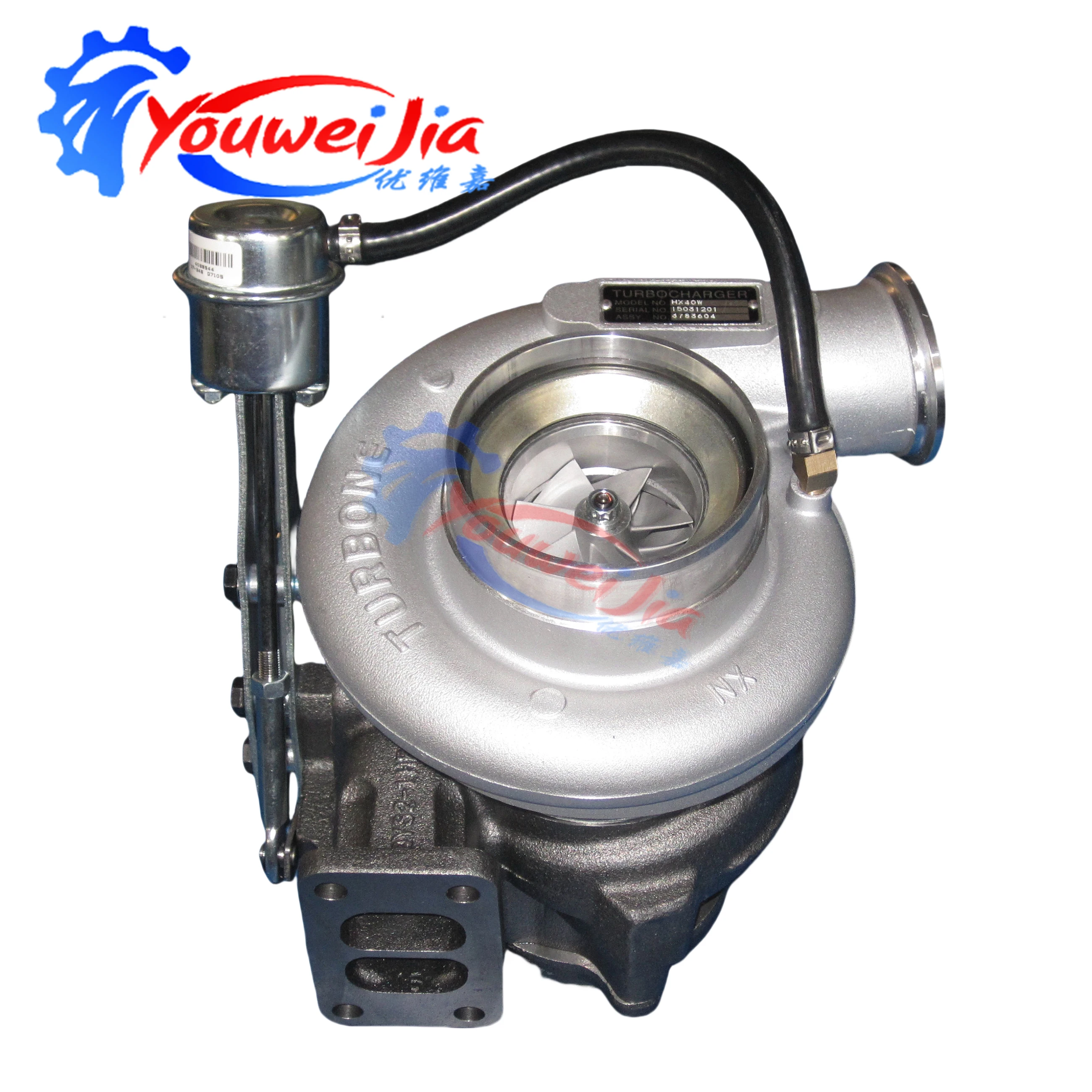 

Cummins Turbocharger HX40W 3783602 2834338 for Dongfeng Cummins Truck L300 L340 L360 Original Equipment Fit And Function