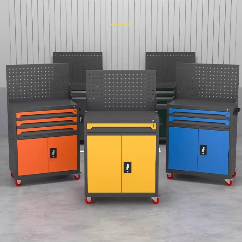 

Multi-functional Drawer Mobile Workshop Maintenance Parts Storage Cabinet Hardware Tools Vehicle Furniture Trolleye MH40GJG