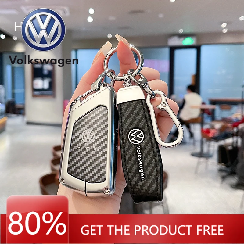 

For VOLKSWAGEN Car Key Fob Case Key Cover Smart Remote Protector for Volkswagen VW ID.4 ID.3 MK8 Golf GTI Seat Leon MK4 Skoda Oc