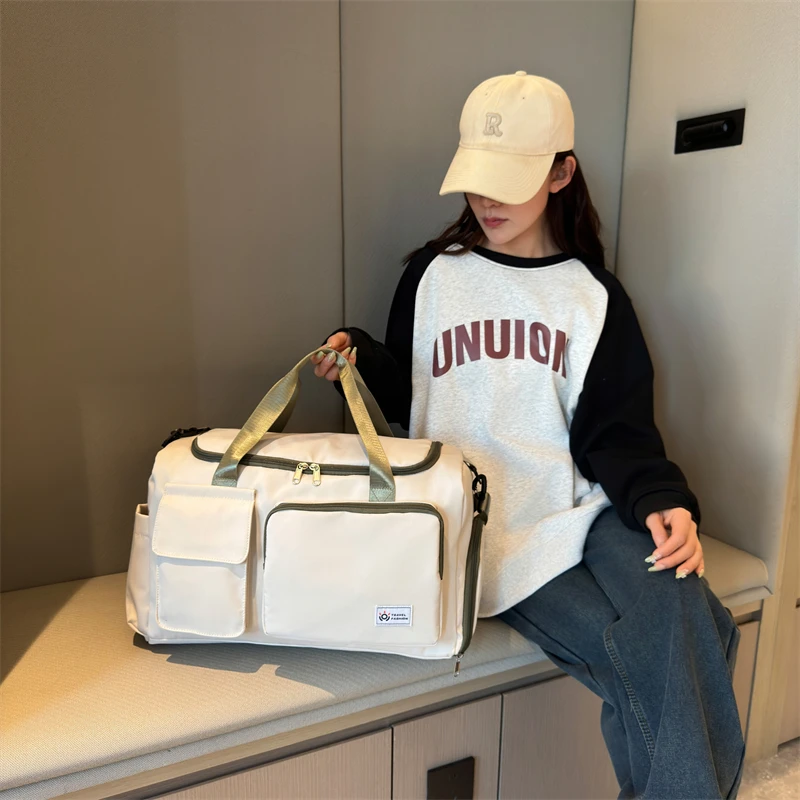 

Long Distance Travel Bag with Large Capacity Convenient Travel Fashionable Healthy And Sports Carrying Bag Wear-Resistant