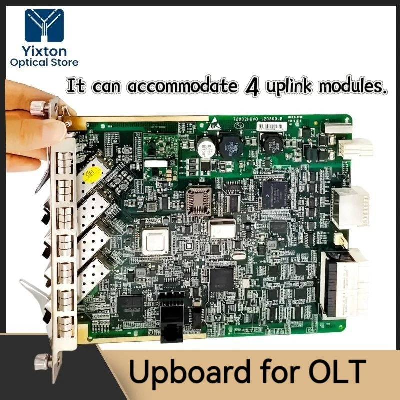 OLT motherboard, uplink board, good compatibility,C300, 10GE, 4 ports, uplink module optional high quality Uplink motherboard