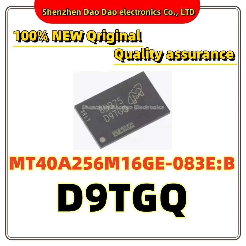 

MT40A256M16GE-083E:B silk screen D9TGQ BGA-96 DDR4 4GB memory chip new original