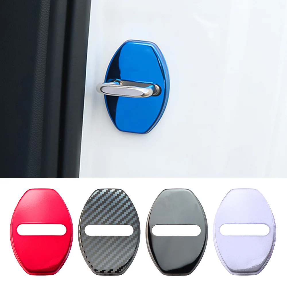 Car Door Lock Cover for Porsche 718 Boxster S 718 Cayman 911 Targa 4s 992 991 Macan Panamera Taycan Cayenne Carrera Accessories