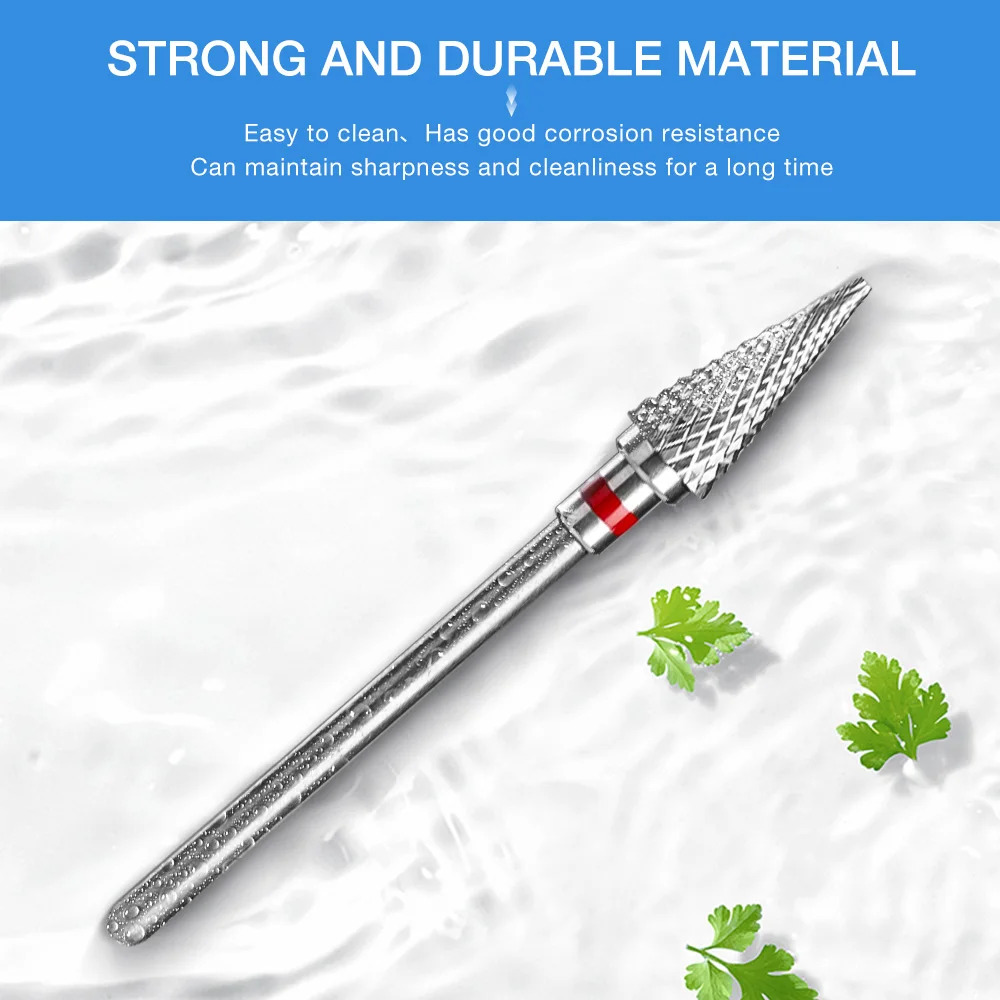 ネイルドリルバリビット セラミックミリングカッター マニキュアネイルドリルビット 電動ネイルミルカッター マニキュアマシン用