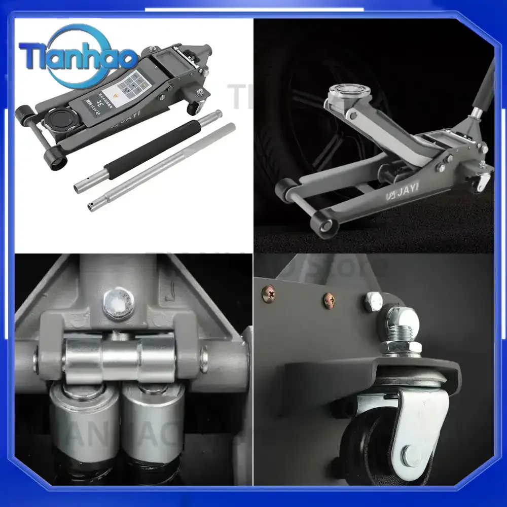 Heavy Duty 3 Ton Capacity Double Pump Quick Lift Floor Jack Low Profile Hydraulic Jack for Vehicles