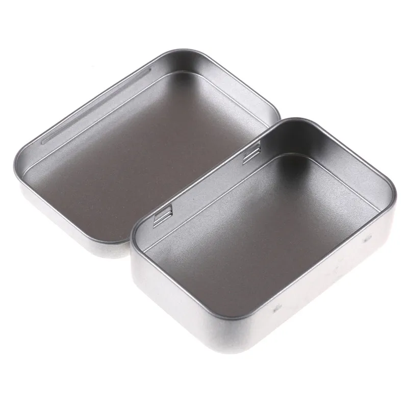 

95*60*20mm Metal Tin Flip Storage Box Case Organizer For Coin Candy Keys