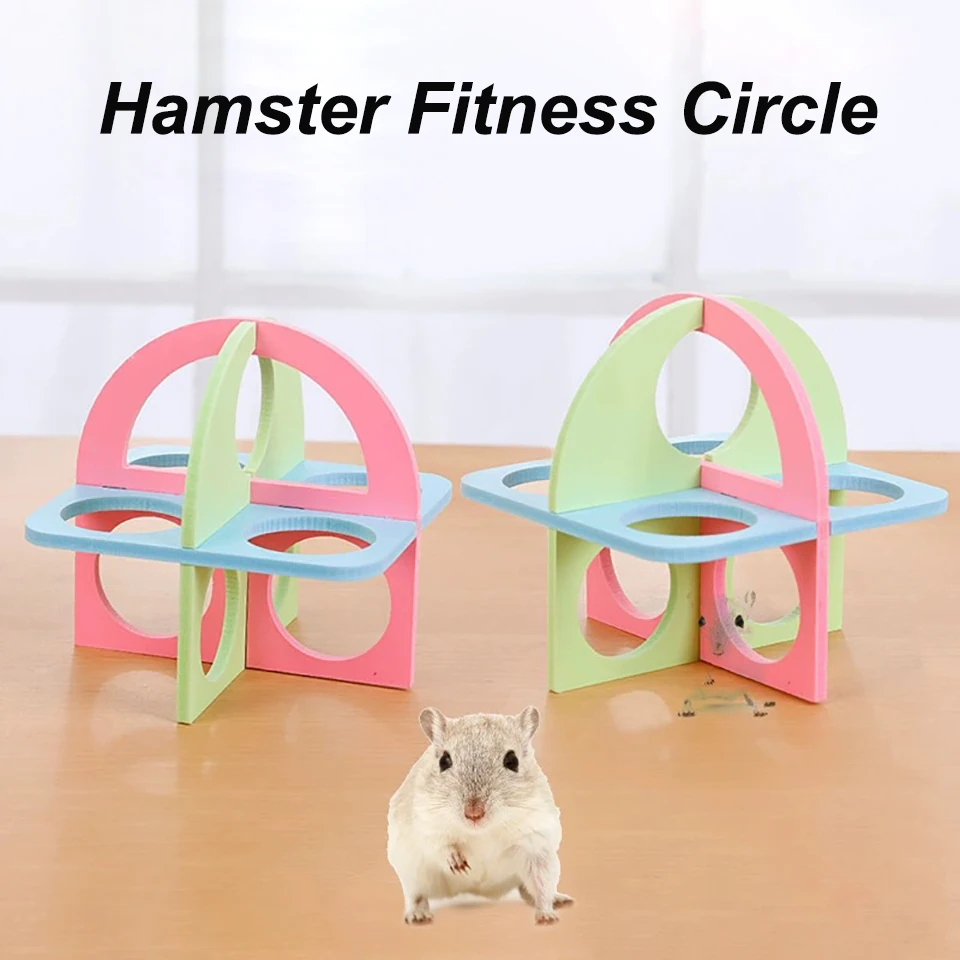 Fitness Circle Hamster Toys Landscaping Supplies Pet Golden Silk Bear Exercise