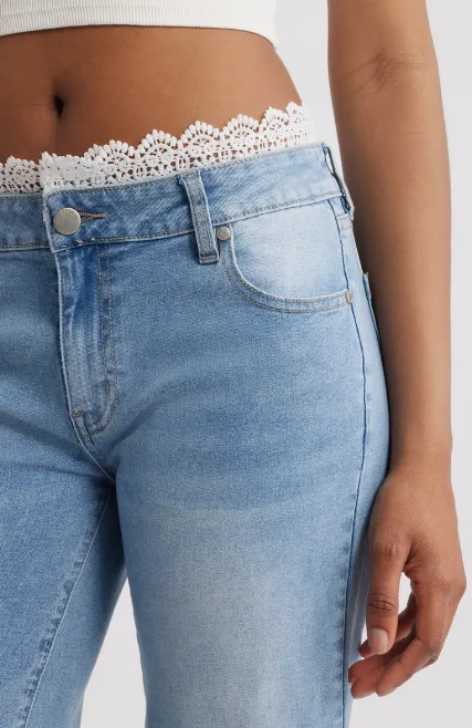 Рисунок 4 - Женские новые джинсы с высокой талией в Европе и США