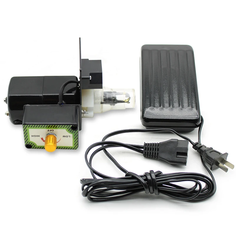 New220V Electric Enameled Wire Scraper Varnished Cable Stripper0.3-3.5MMCopper Wire Stripping Machine With Foot Switch0-10000RPM