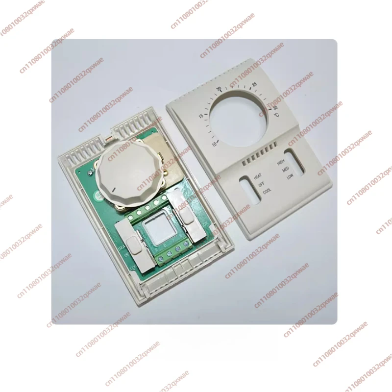 Central Air Conditioner, Fan Coil Unit Mechanical Thermostat, Knob Switch Panel Three-speed Switch