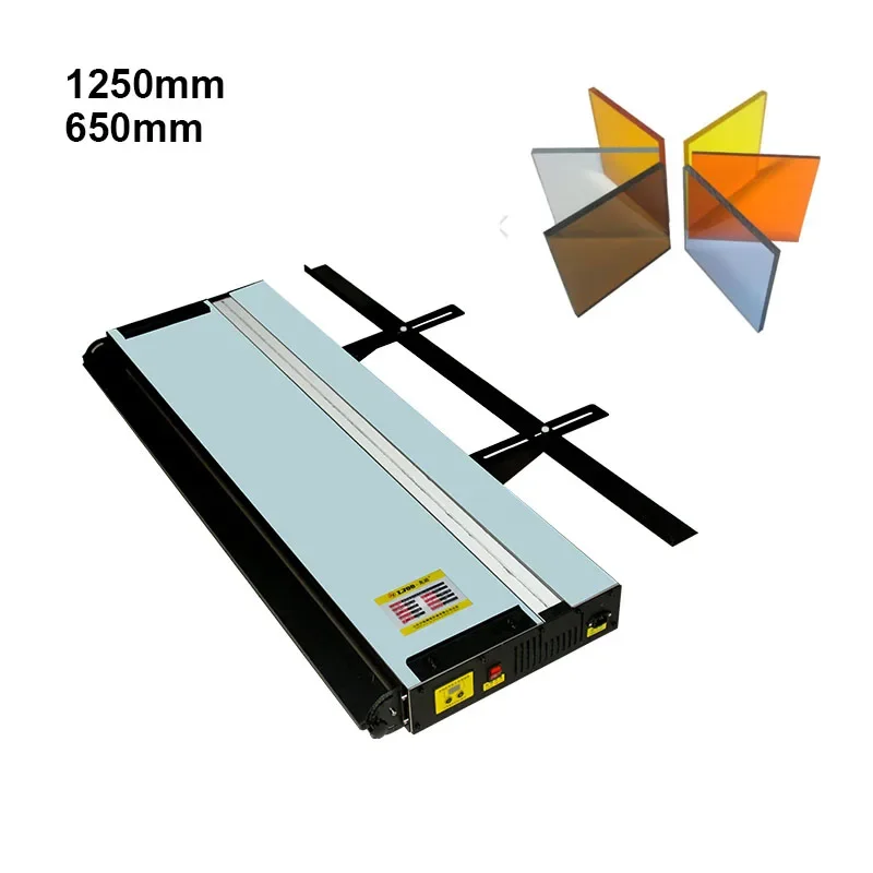 

1250/650 мм угловой гибочный станок для акрила, пластиковый лист из плексигласа, ПВХ, машина для горячей гибки, акриловый световой короб