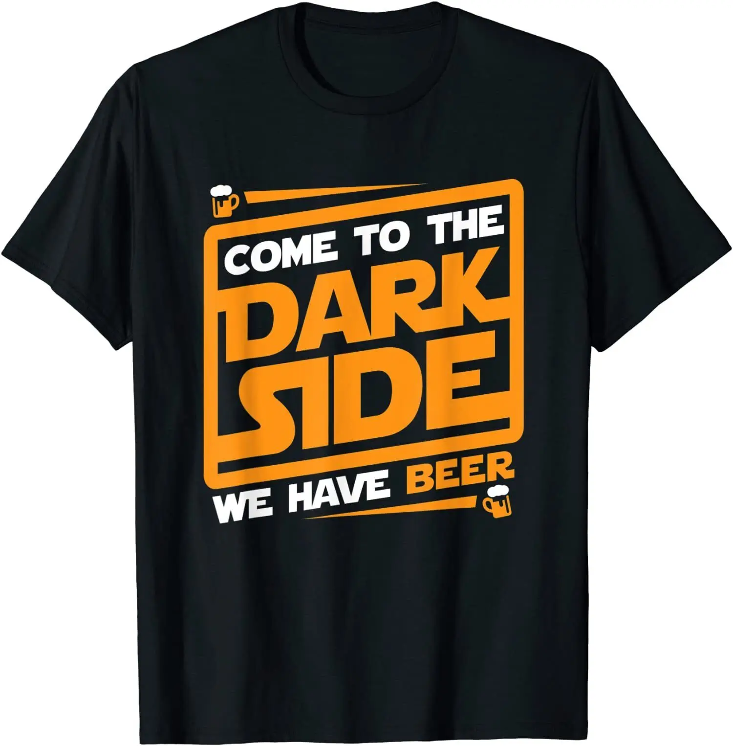 NEW! Funny Dark Side Beer Drinker Gifts Alcohol Humor TShirt  MADE IN USA