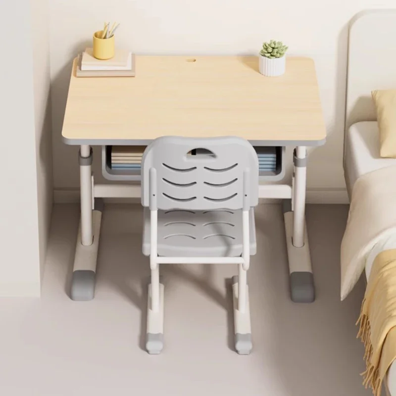 Juego De mesa De escritorio para niños, trona para bebé, muebles para niños pequeños, escritorio para estudiantes, escritorio para niños, primaria