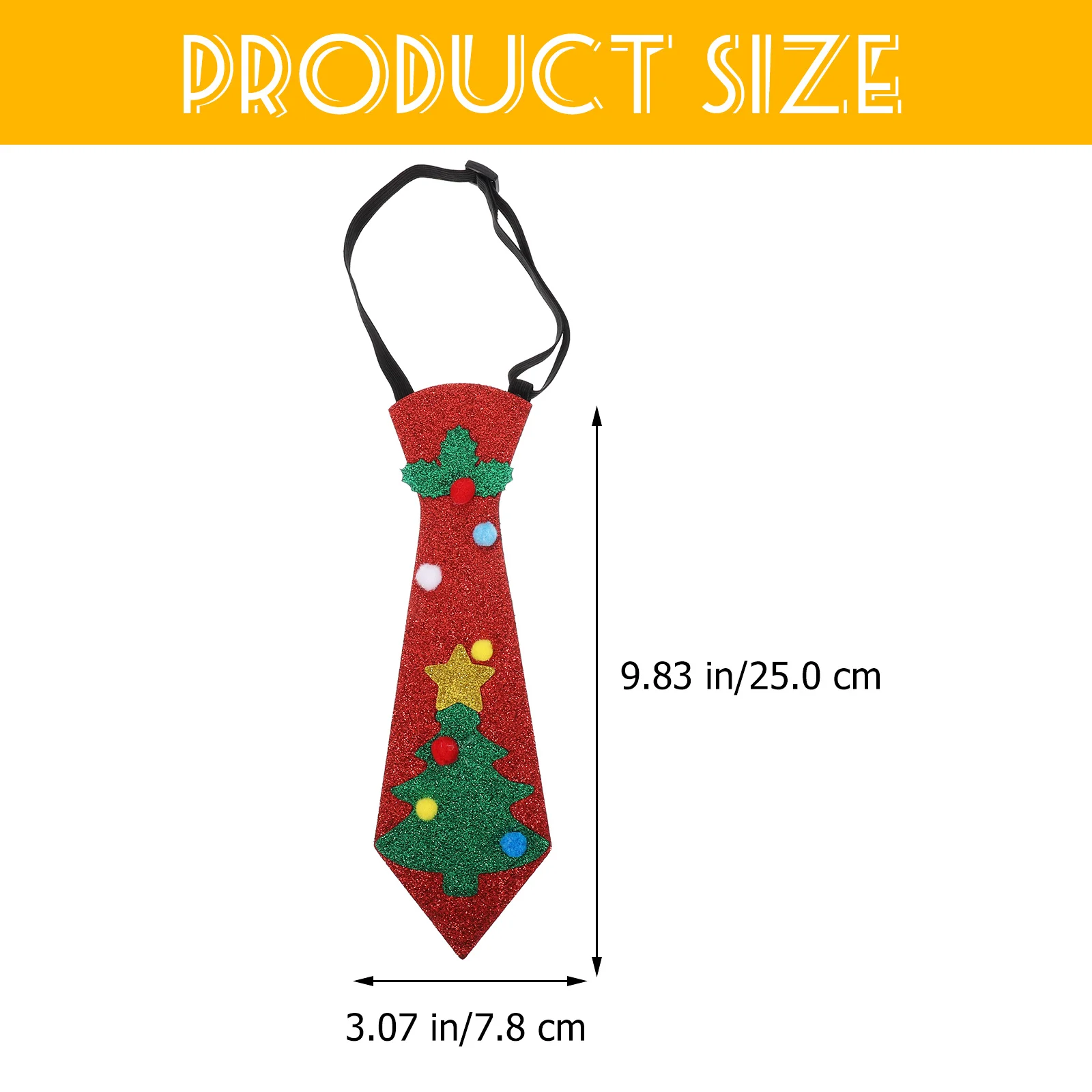 3 قطع ربطات عنق عيد الميلاد المزخرفة اللامعة للحفلات، ربطات العنق التنكرية للعطلات، مستلزمات حفلات عيد الميلاد، ربطة العنق لعيد الميلاد