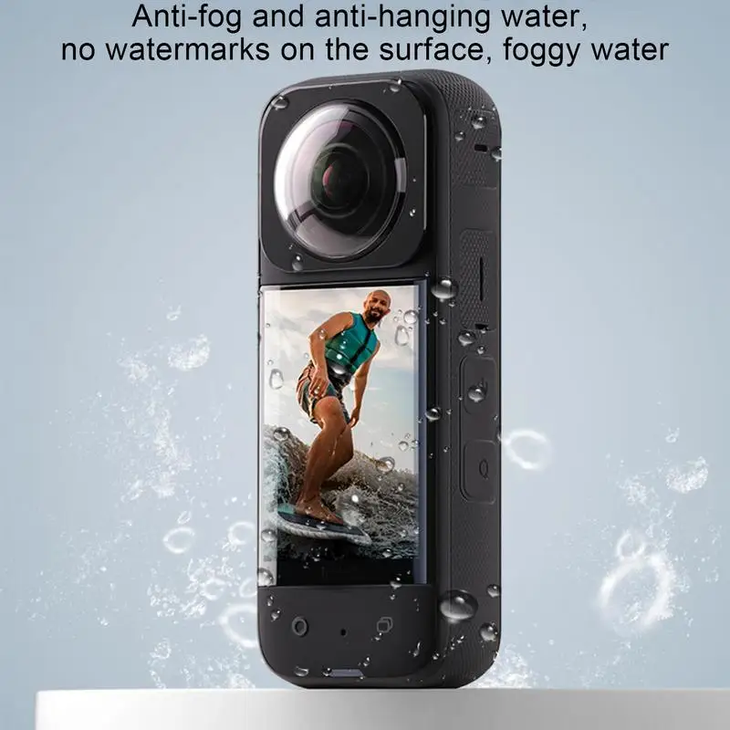 Anti-Scratch For Insta360 X3 Sticky Lens Guards Dual-Lens 360 Mod For Insta 360 X3 Protector Lens Caps Camera Accessories New