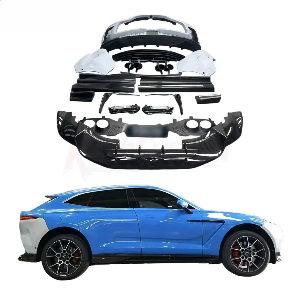 707 Ultimate Style Body Kit for Aston Martin DBX Upgrade Front Bumper Side Skirts Rear Diffuser Spoiler Parts
