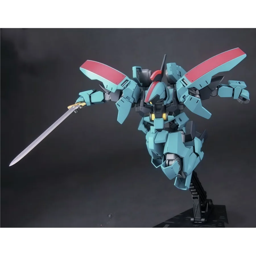 Bandai Original Gundam Iron Blood Assembly Model HG IBO 17 Grayzzatel Karta Anime Action Doll Assembly Toy Children's Gift